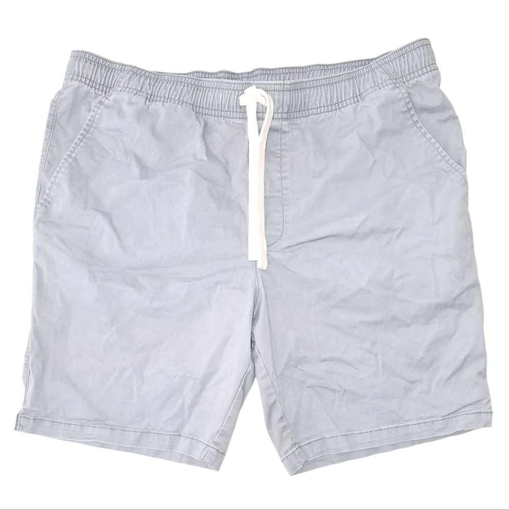 Relaxed Fit Cotton Blend Everyday Shorts Light Gray Goodfellow & Co Size Medium